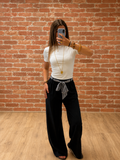 Pantalon Fluide marine