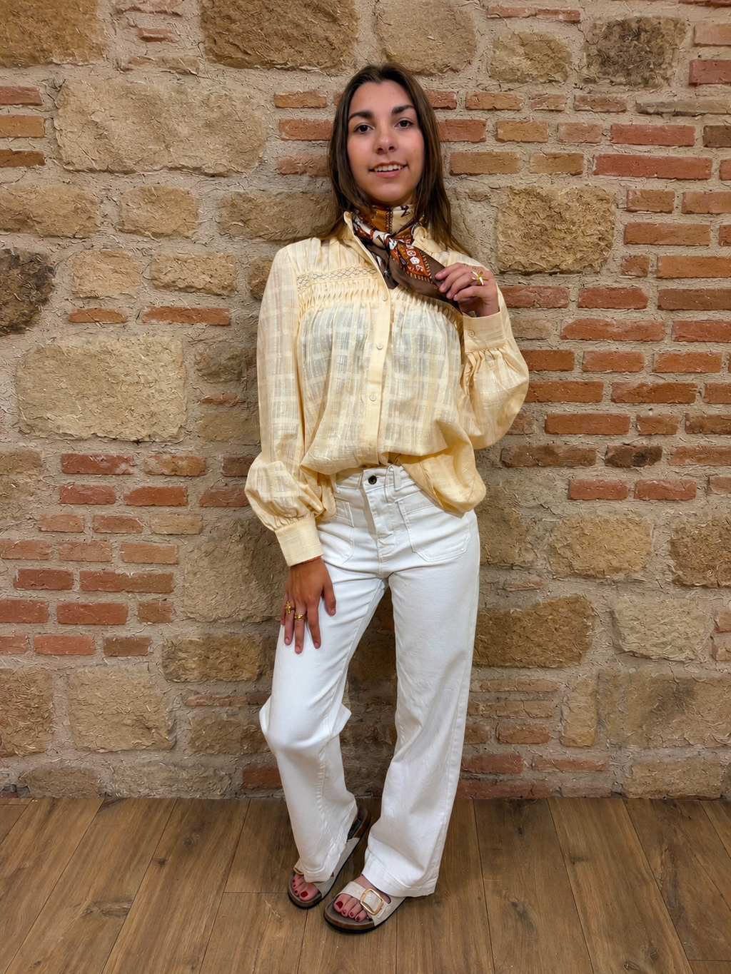 BLOUSE  MANCHE LONGUE