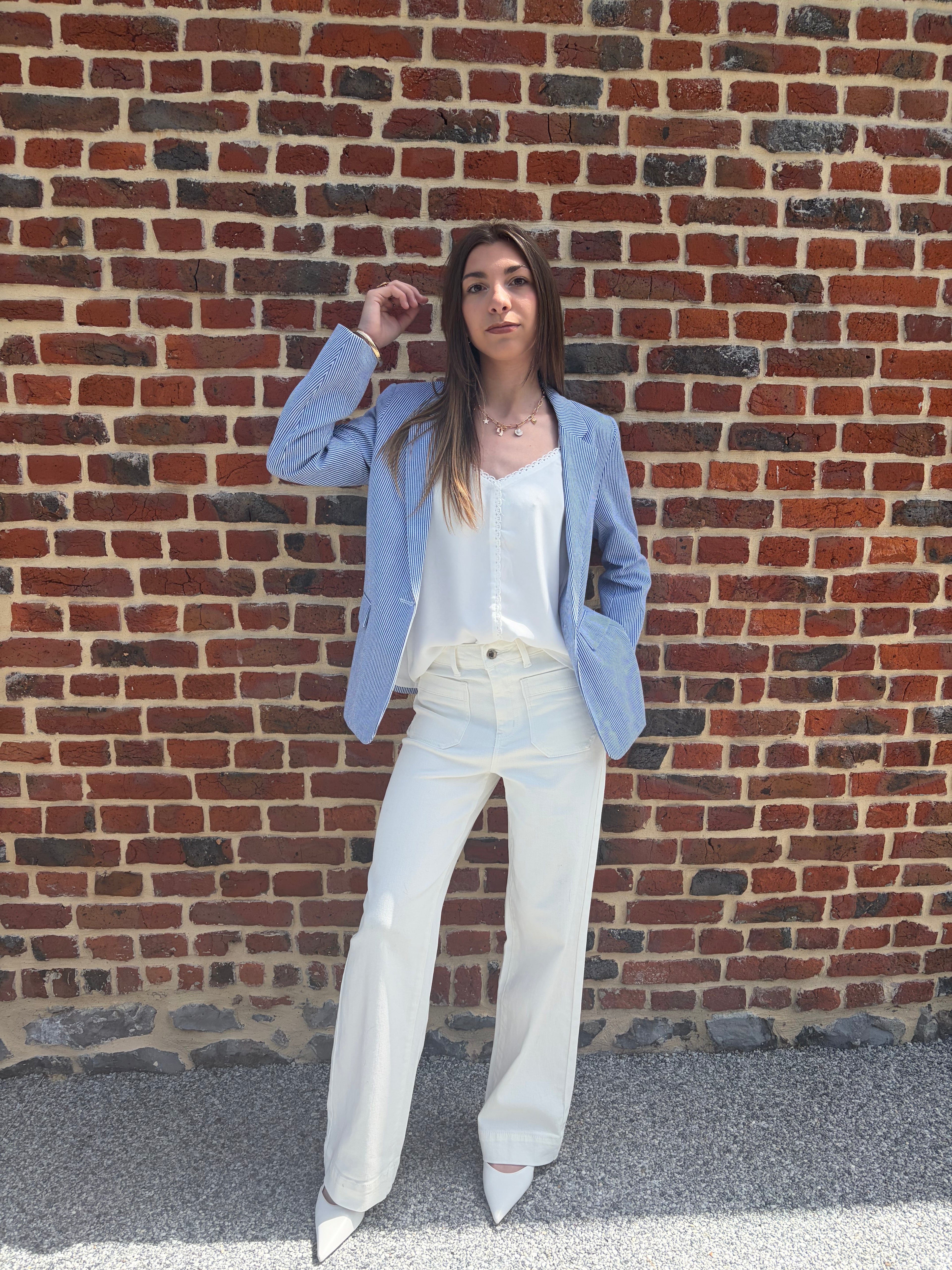 Veste rayée