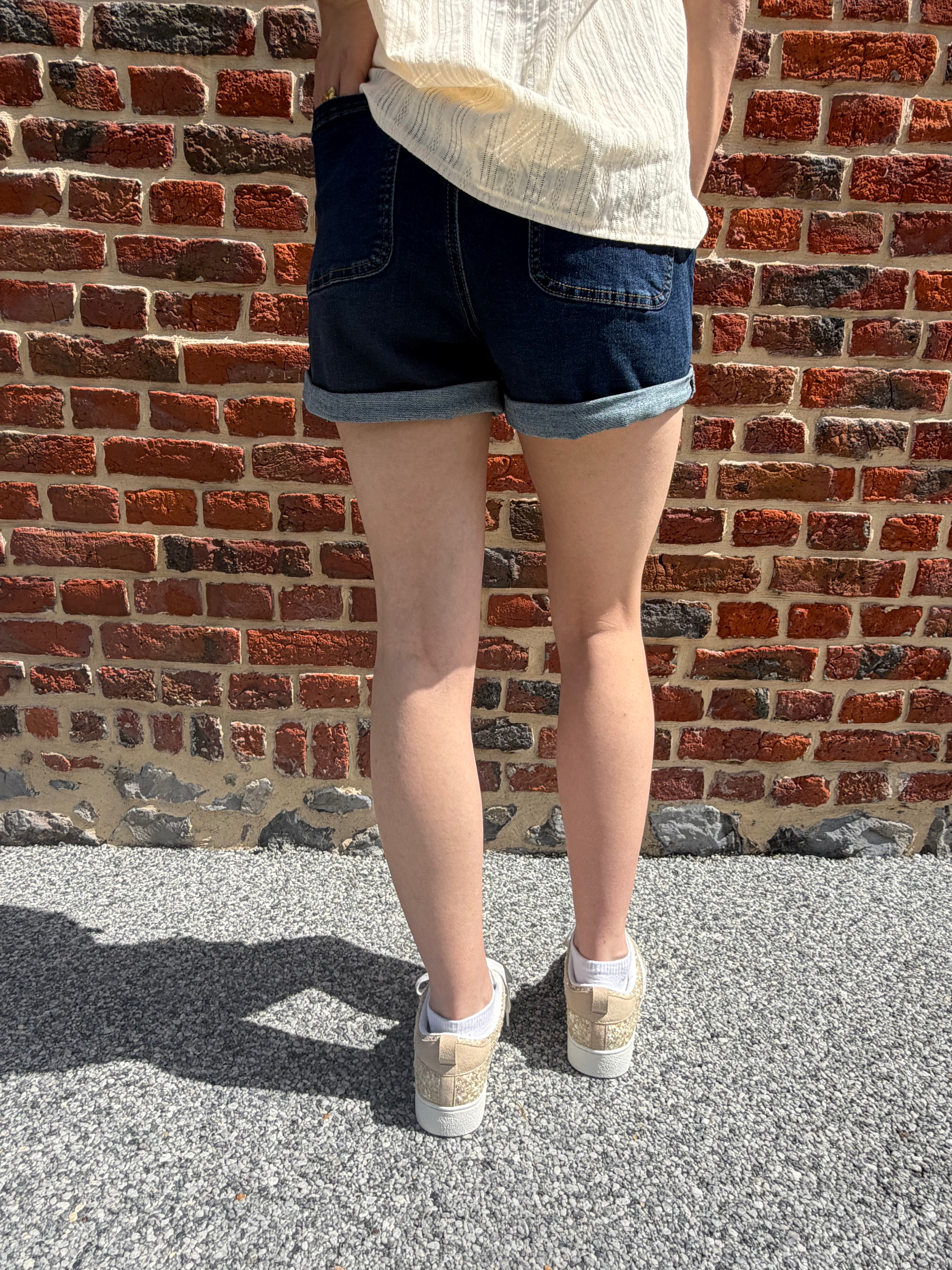 Short en jean