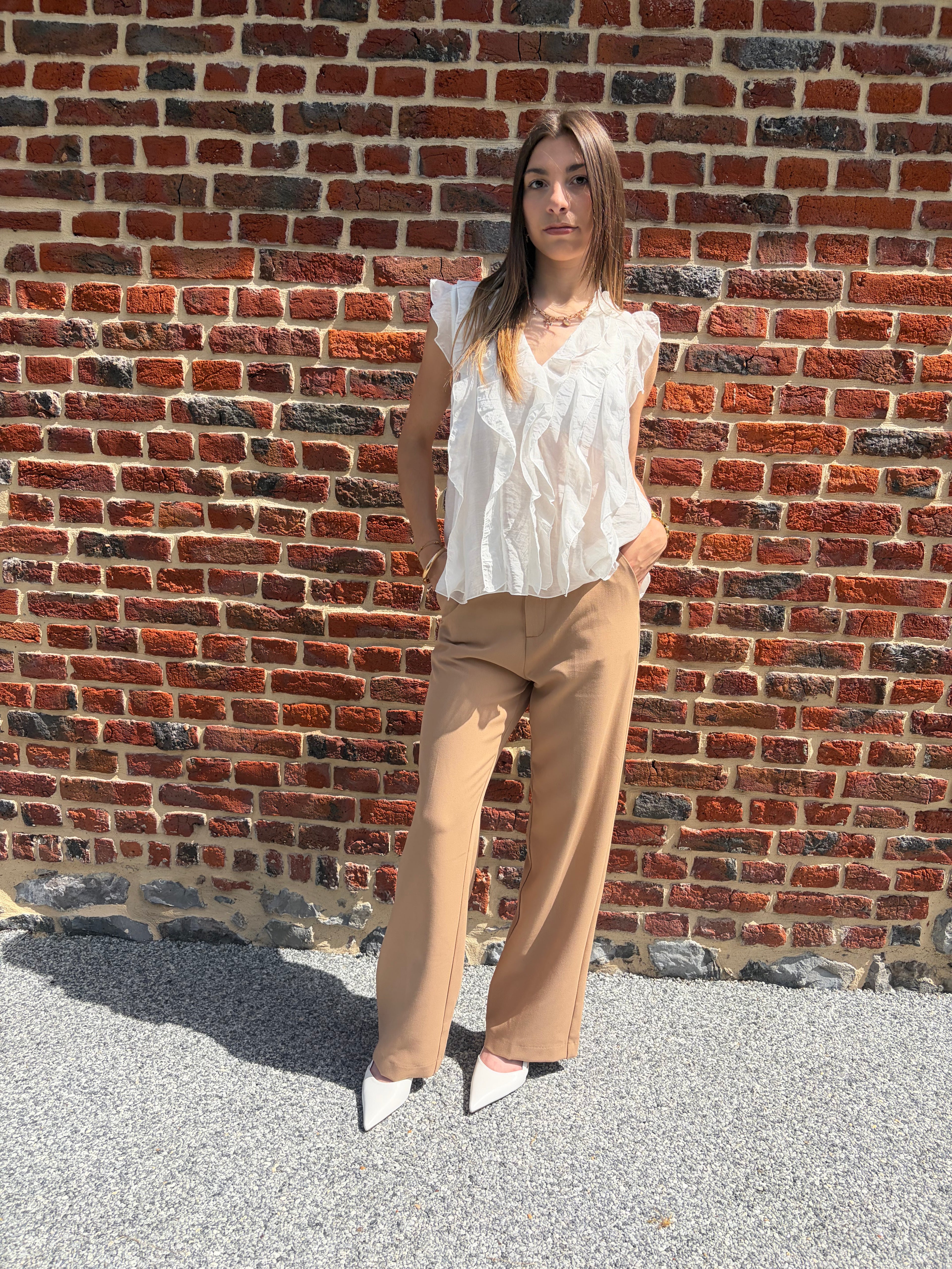 Blouse unie