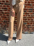 Pantalon tailleur large