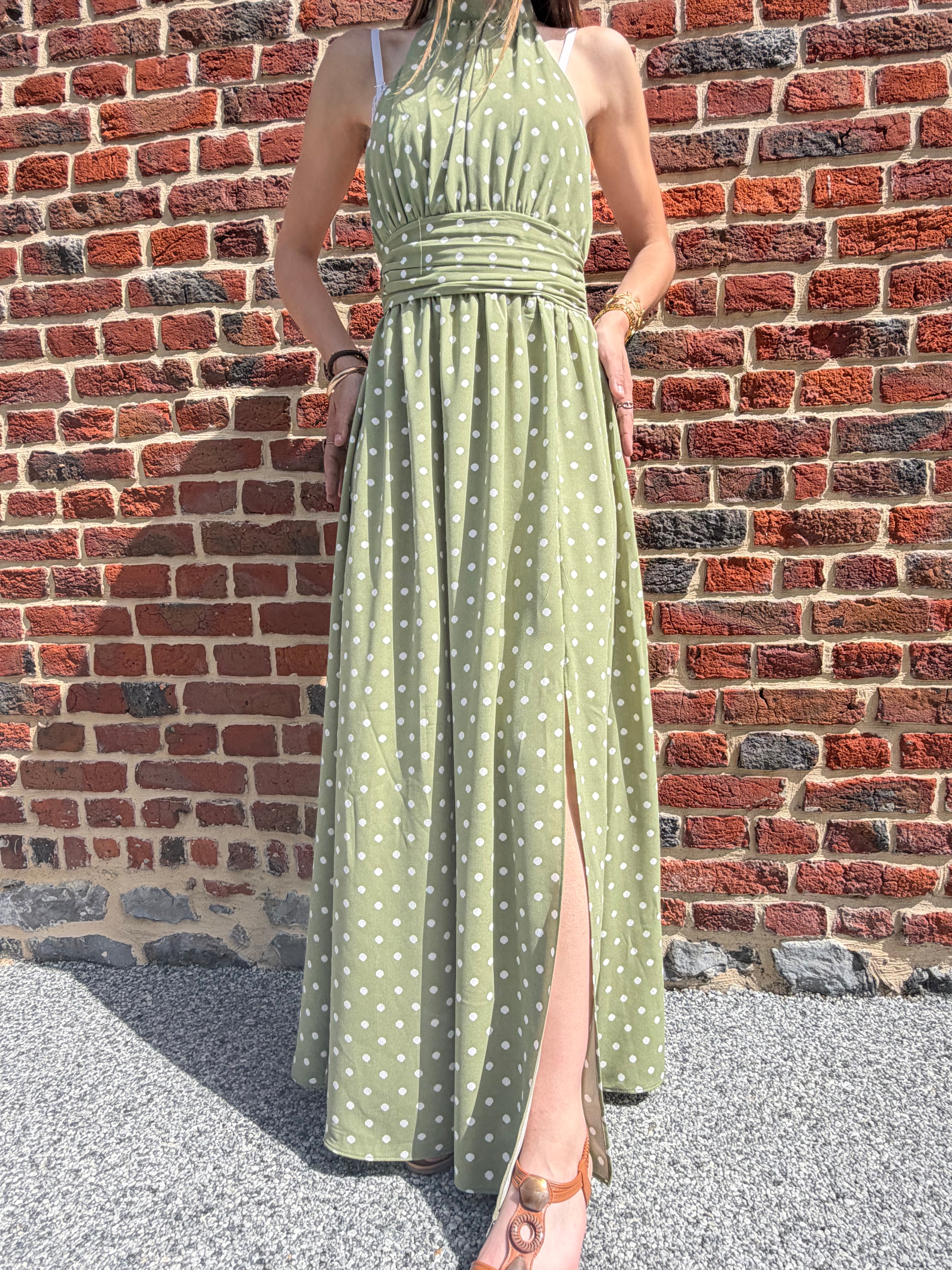 Robe à pois