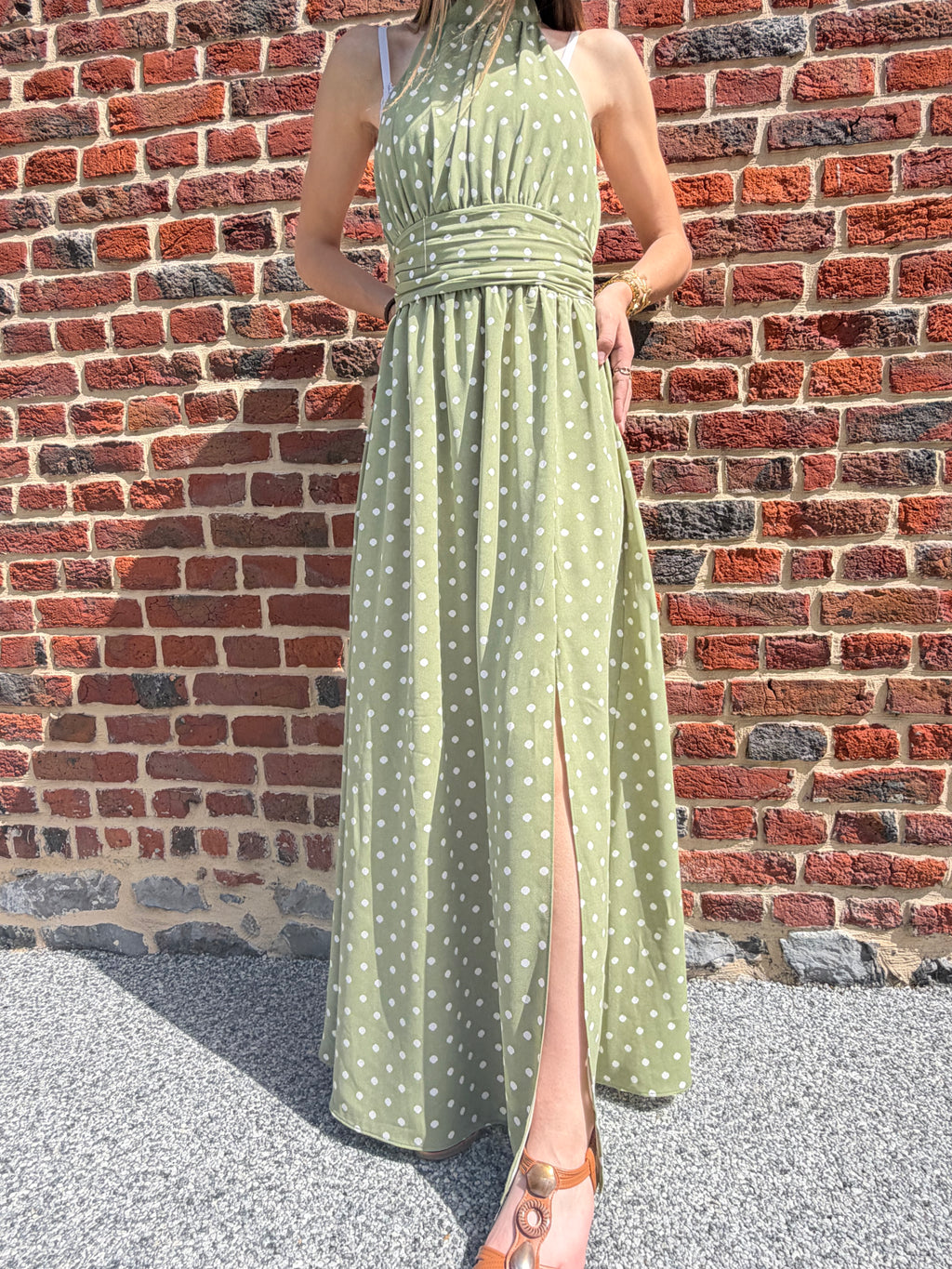 Robe à pois