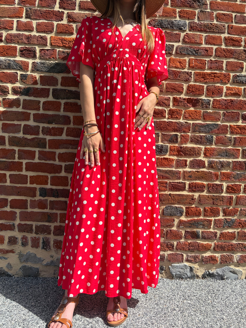 Robe à pois