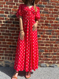 Robe à pois