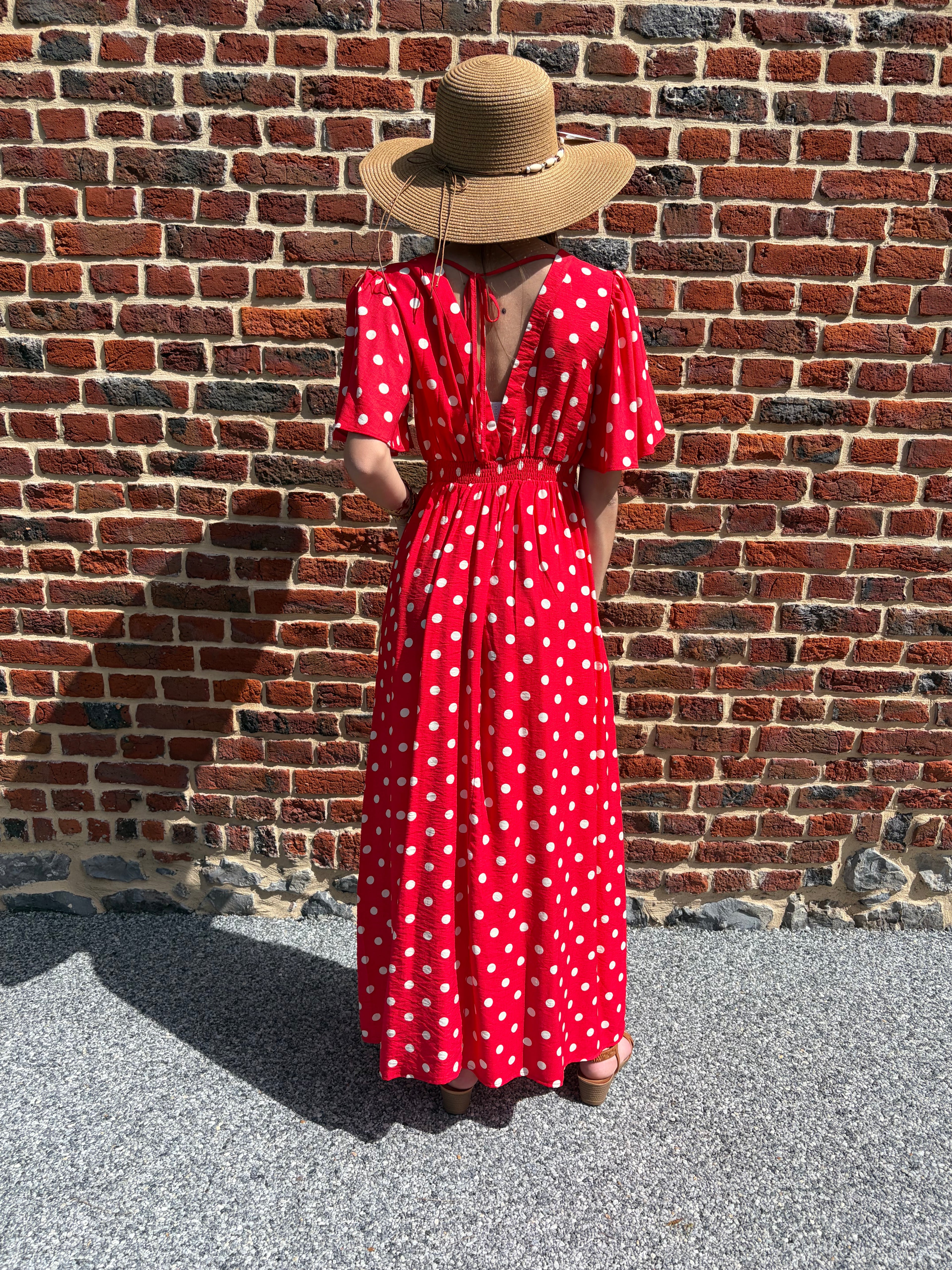 Robe à pois