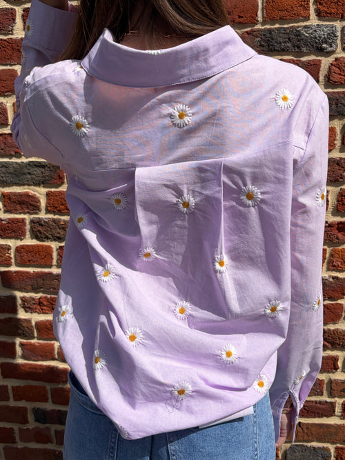 Chemise à fleurs