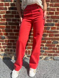 Pantalon jean corail