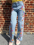 Pantalon wide leg