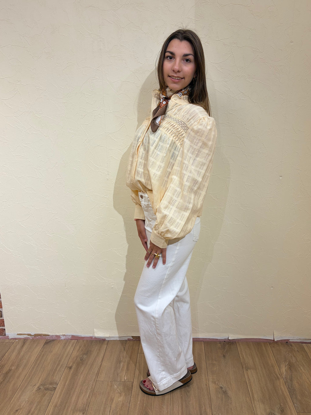 BLOUSE  MANCHE LONGUE