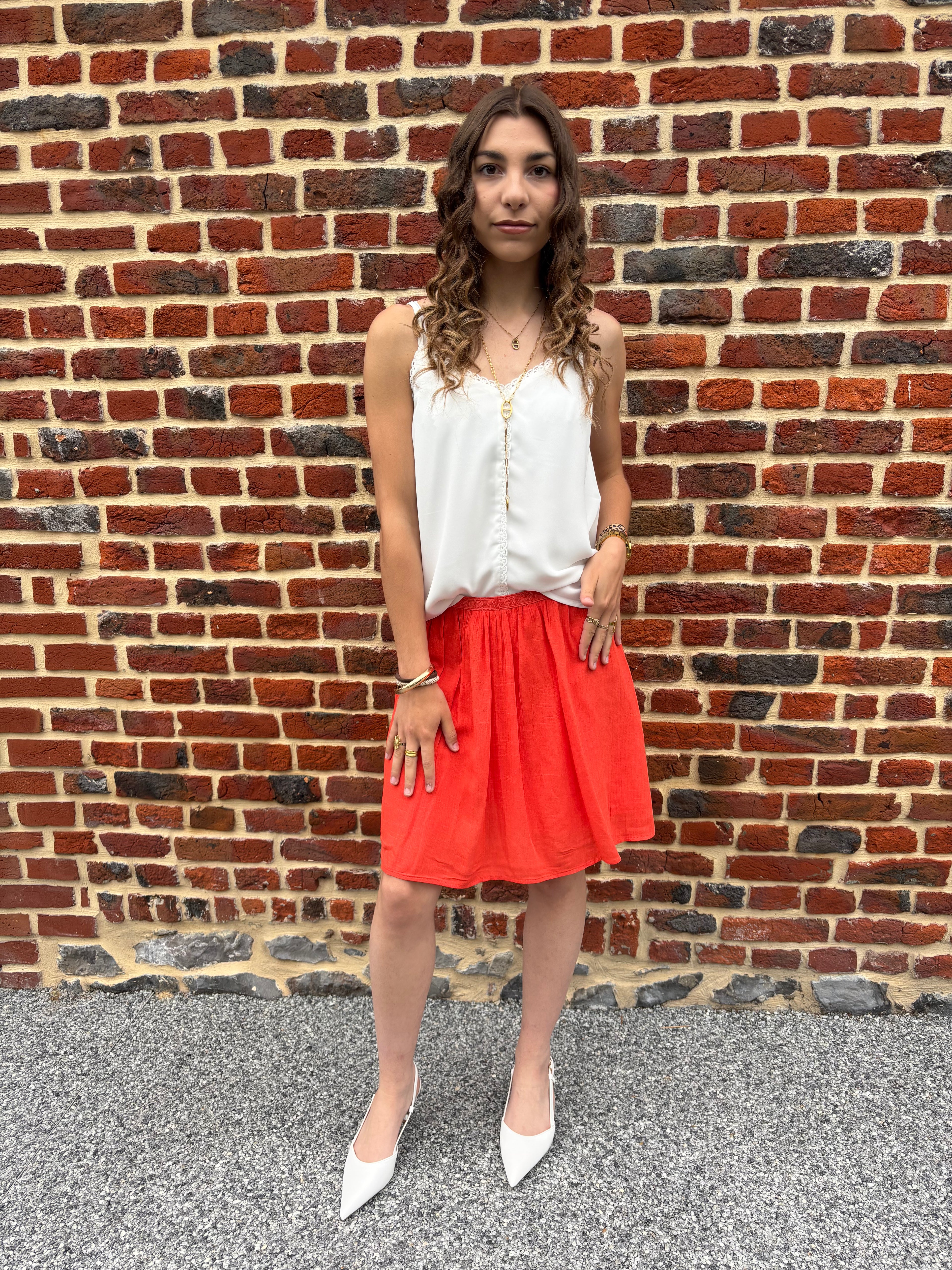 Jupe corail